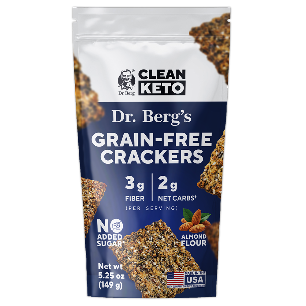 Dr. Berg Grain-Free Crackers bag