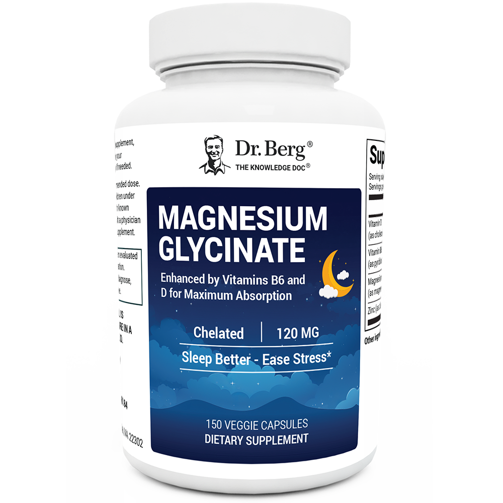 Dr. Berg Magnesium Glycinate bottle
