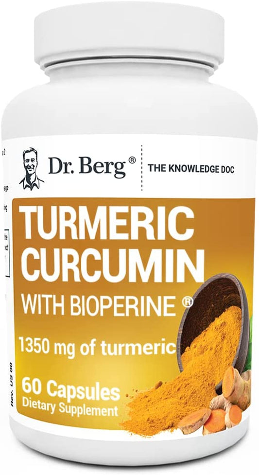Dr. Berg Turmeric Curcumin with BioPerine bottle