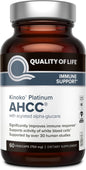 Quality of Life Kinoko Platinum AHCC 60 Vegicaps