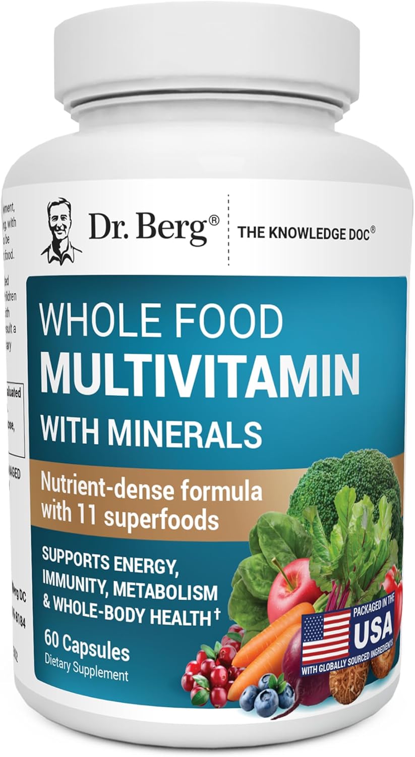 Dr Berg Whole Food Multivitamin with Minerals bottle