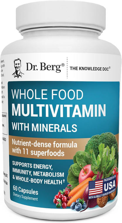Dr Berg Whole Food Multivitamin with Minerals bottle