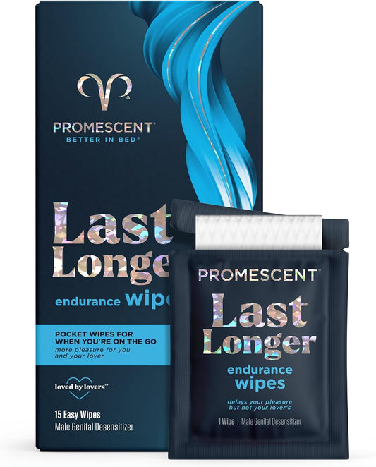 Promescent Professional Wipes Clinical Strength Formula