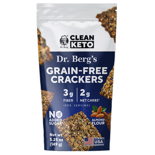 Dr. Berg Grain-Free Crackers bag