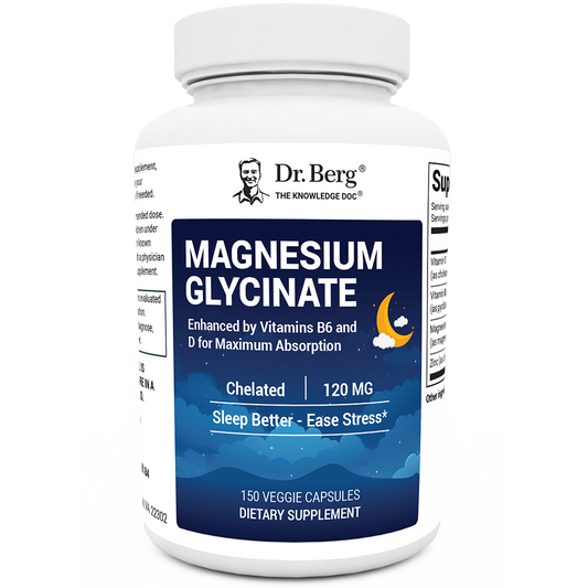 Dr. Berg Magnesium Glycinate bottle