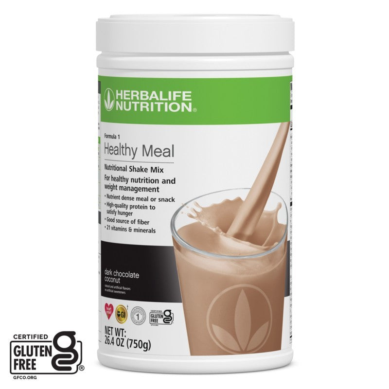 Herbalife Formula 1 Shake - Dark Chocolate Coconut 750g